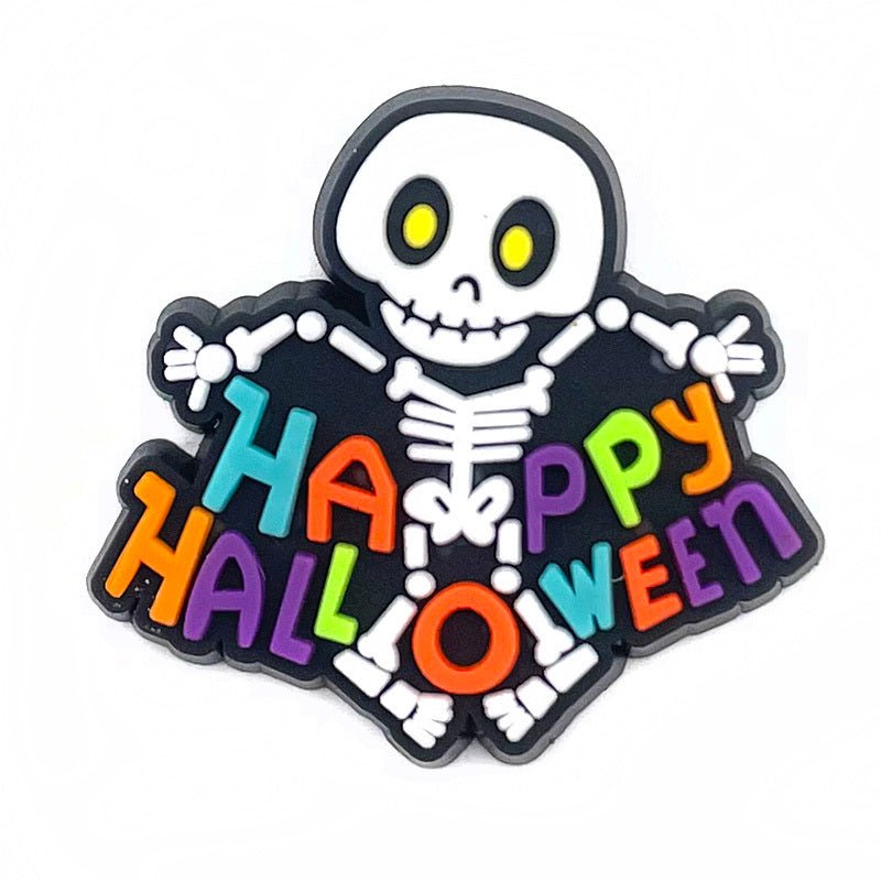 Halloween Shoe Buckle Accessory Sticker - 0 - Scribble Snacks