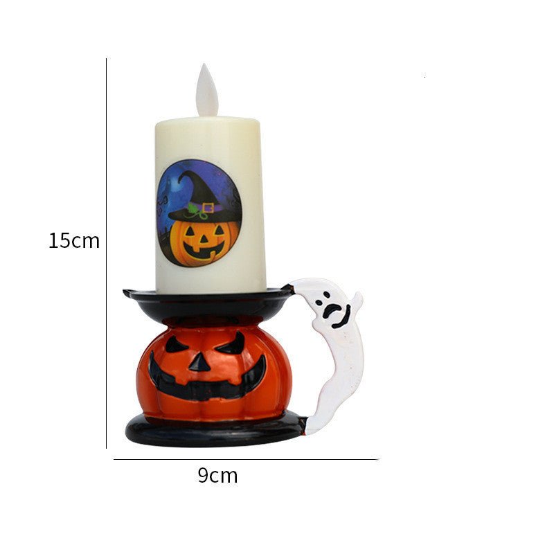 Halloween simulation candle decoration light - 0 - Scribble Snacks