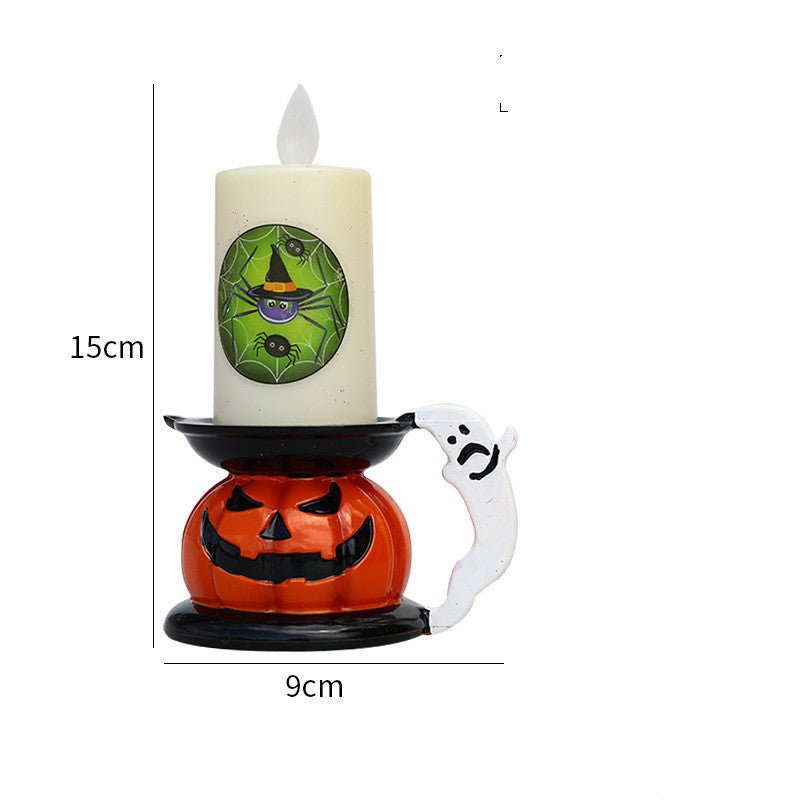 Halloween simulation candle decoration light - 0 - Scribble Snacks