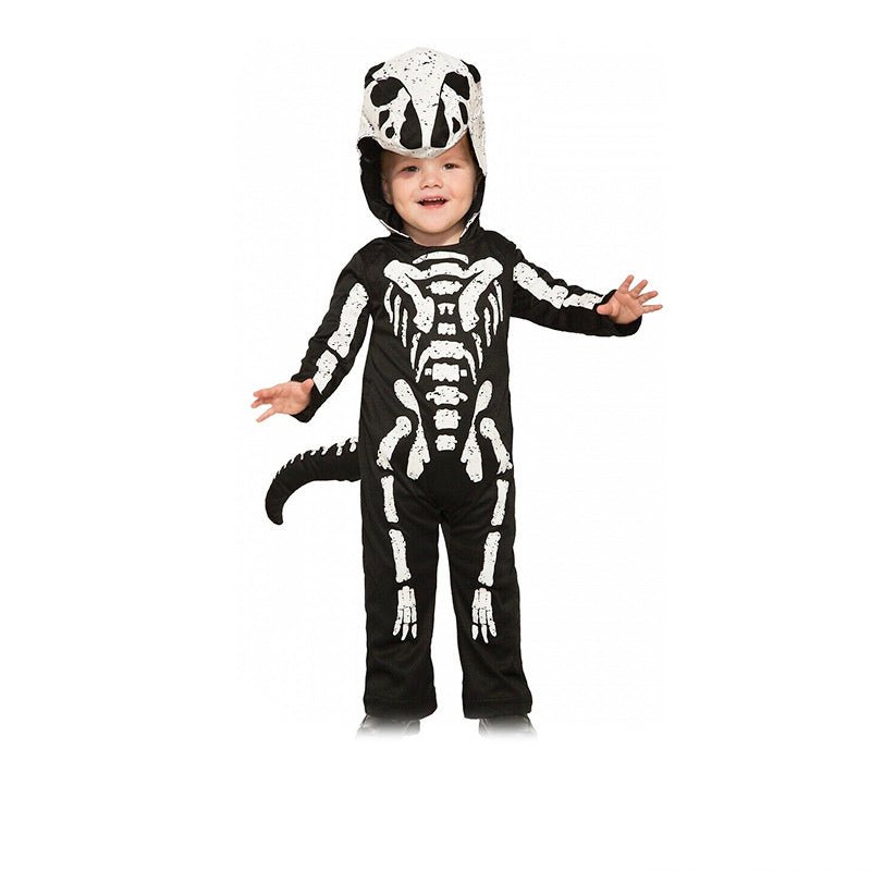 Halloween Skeleton Scary Cosplay Children Costume Clothes - 0 - Scribble Snacks