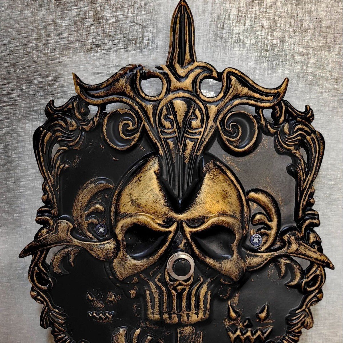 Halloween Skull Doorbell Decoration - 0 - Scribble Snacks