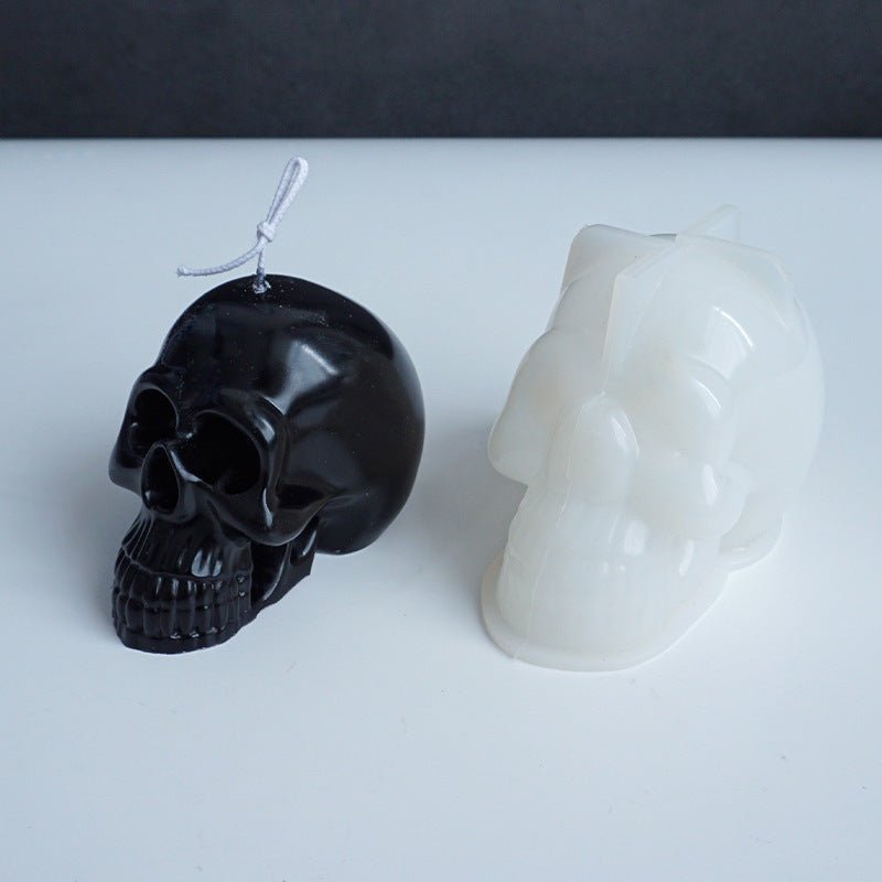 Halloween Skull Easter Candle Mould - 0 - Scribble Snacks