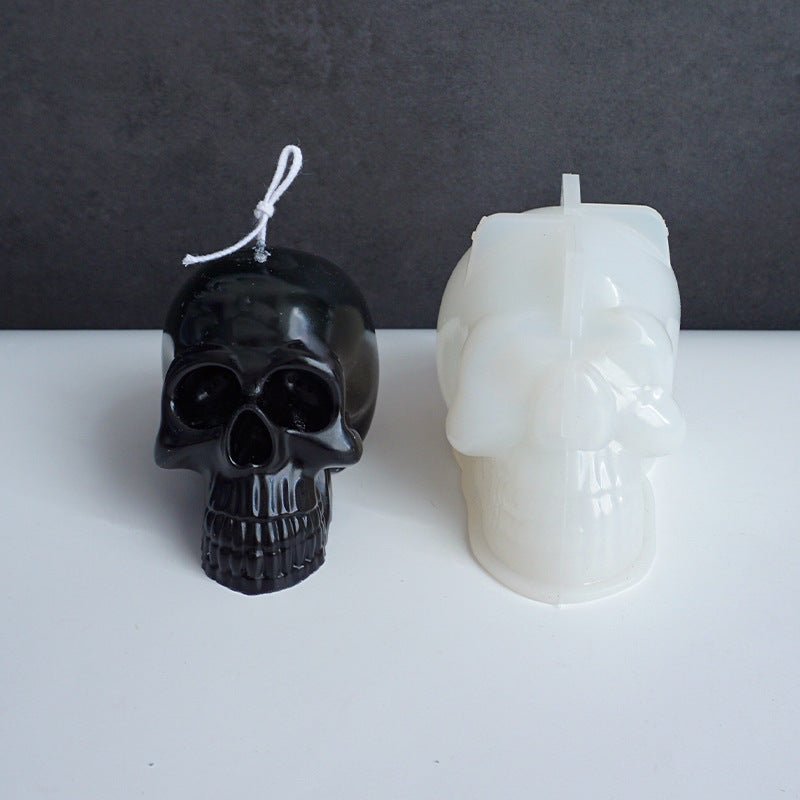 Halloween Skull Easter Candle Mould - 0 - Scribble Snacks