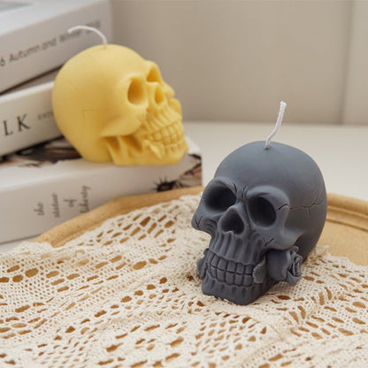 Halloween Skull Easter Candle Mould - 0 - Scribble Snacks