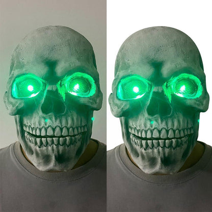 Halloween Skull Movable Mouth Latex Mask Halloween Kills Mask Cosplay Scary Killer Full Face Helmet Halloween Party Costume Prop - 0 - Scribble Snacks