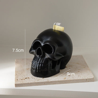 Halloween Skull Scented Candle Gift Box - 0 - Scribble Snacks