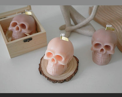 Halloween Skull Scented Candle Gift Box - 0 - Scribble Snacks