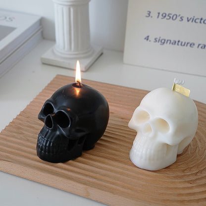 Halloween Skull Scented Candle Gift Box - 0 - Scribble Snacks