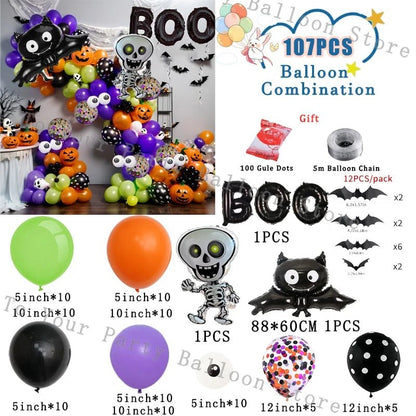 Halloween Snack Balloon Party Kit - Halloween - Balloons & Garlands - Scribble Snacks