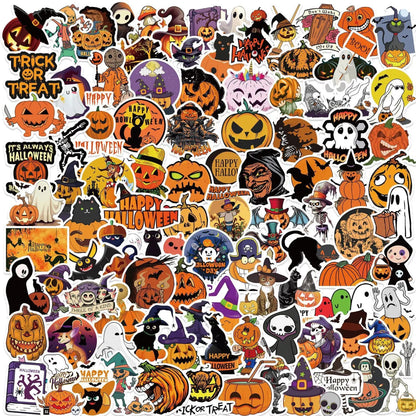 Halloween Snack Sticker Set - Halloween - Stickers & Labels (including Scrapbooking, Wall Decals) - Scribble Snacks