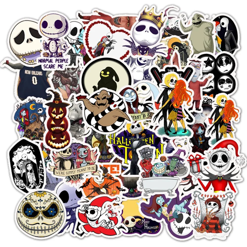 Halloween Snack Sticker Set - Halloween - Stickers & Labels (including Scrapbooking, Wall Decals) - Scribble Snacks