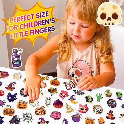 Halloween Snack Stickers Pack - Halloween - Stickers & Labels (including Scrapbooking, Wall Decals) - Scribble Snacks