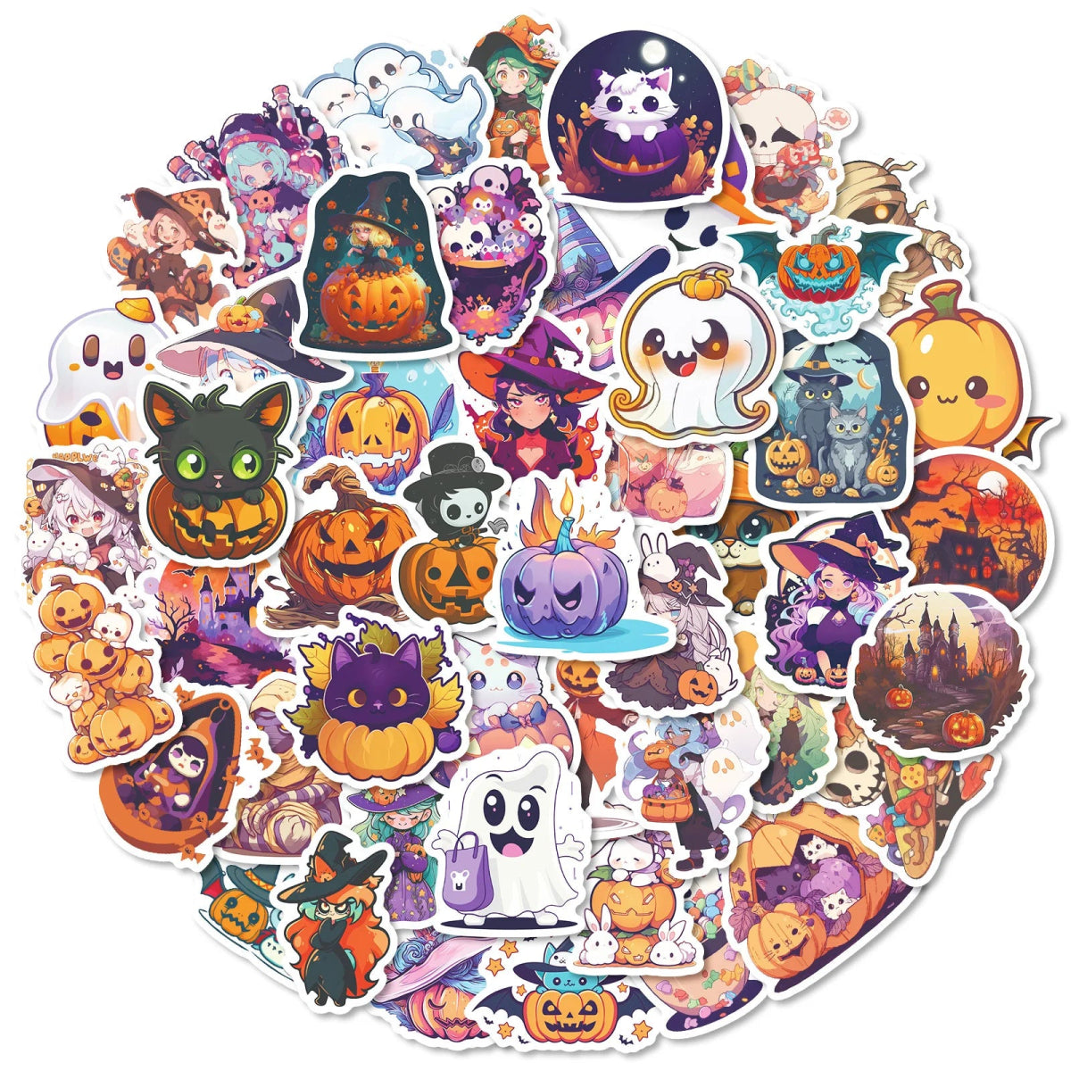 Halloween Snacks Scrapbook Stickers - Halloween - Stickers & Labels (including Scrapbooking, Wall Decals) - Scribble Snacks