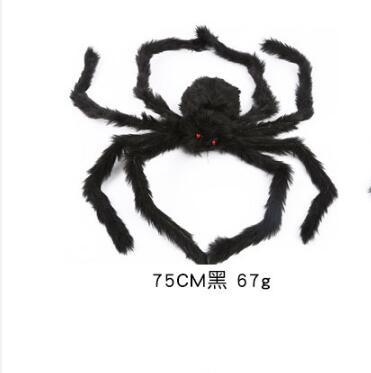 Halloween Spider Decoration Props Plush Toy - 0 - Scribble Snacks