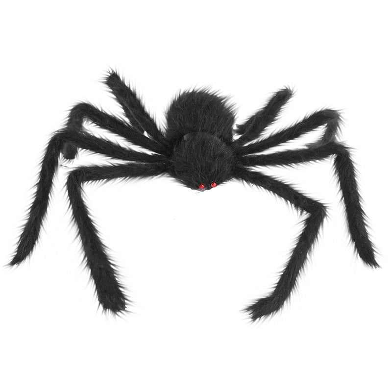 Halloween Spider Decoration Props Plush Toy - 0 - Scribble Snacks