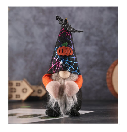 Halloween Spider Pumpkin Rudolf Doll - 0 - Scribble Snacks