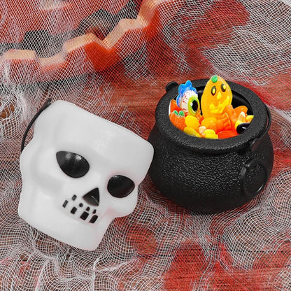 Halloween Sweet Cauldron Decoration - Halloween - Candy Buckets & Holders - Scribble Snacks