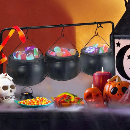 Halloween Sweet Cauldron Decoration - Halloween - Candy Buckets & Holders - Scribble Snacks