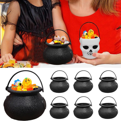 Halloween Sweet Cauldron Decoration - Halloween - Candy Buckets & Holders - Scribble Snacks