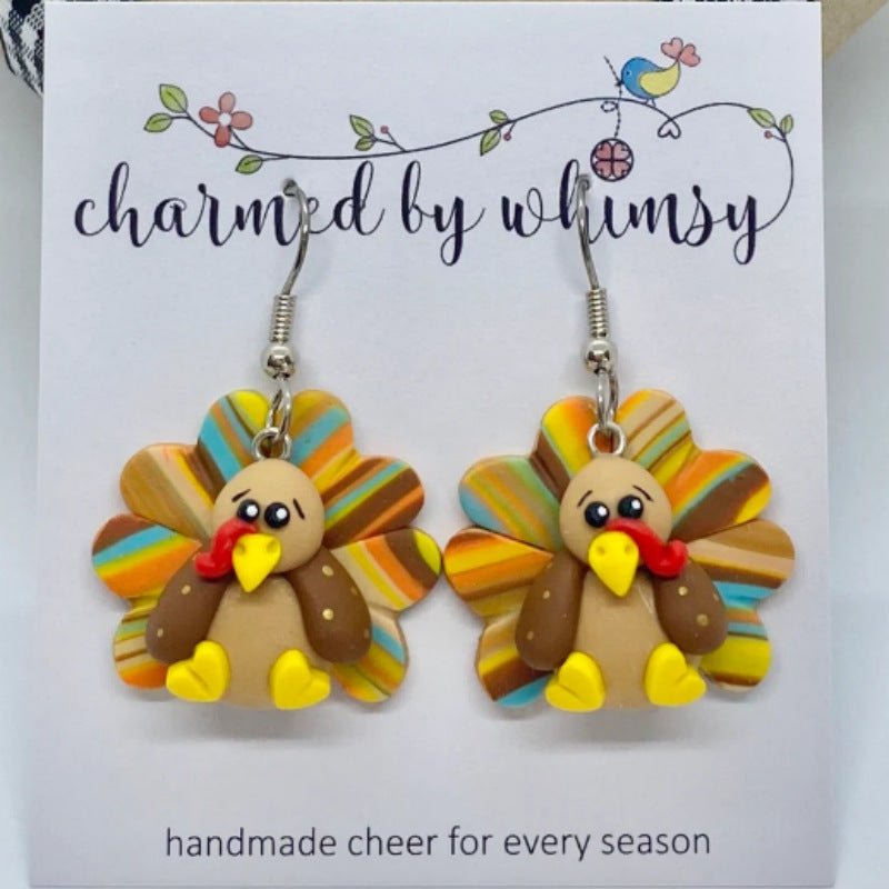 Halloween Thanksgiving Earrings Holiday Decoration - 0 - Scribble Snacks