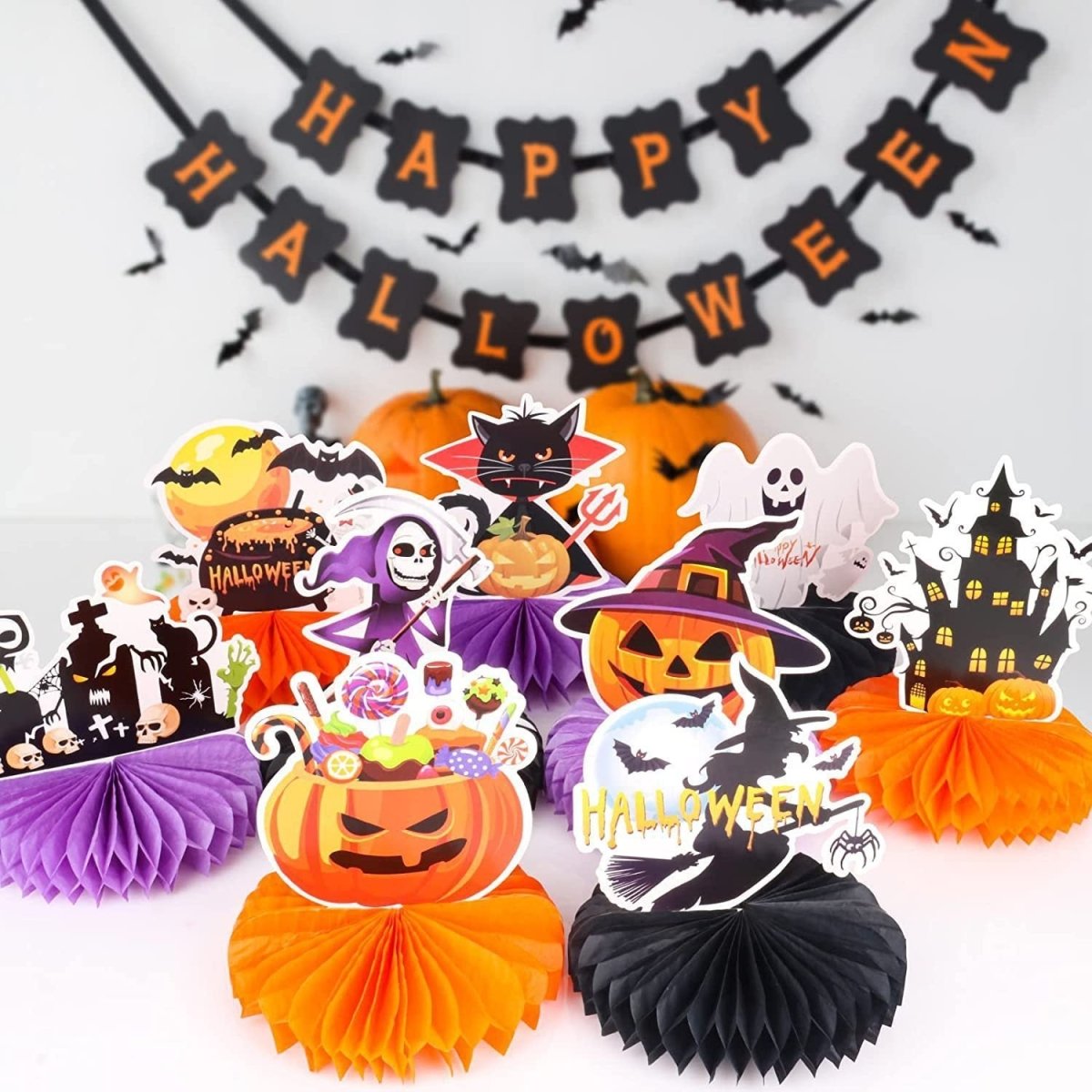 Halloween Theme Party Decoration Supplies - 0 - Scribble Snacks