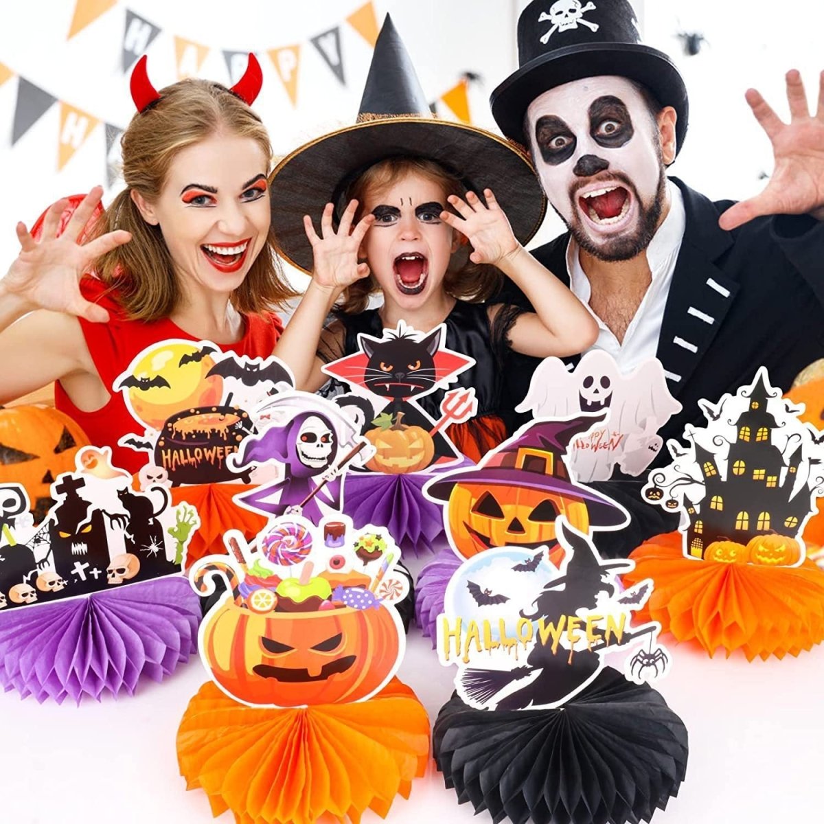 Halloween Theme Party Decoration Supplies - 0 - Scribble Snacks