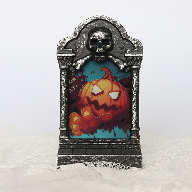 Halloween Tombstone Lamp - 0 - Scribble Snacks