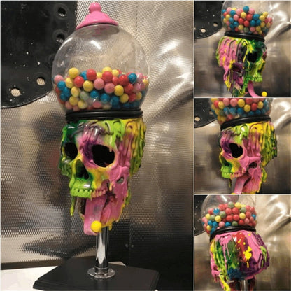 Halloween Transparent Candy Jar With Lid - 0 - Scribble Snacks