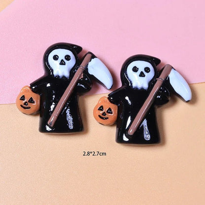 Halloween Treats Nail Decorations - Halloween - Resin Ornaments & Charms - Scribble Snacks