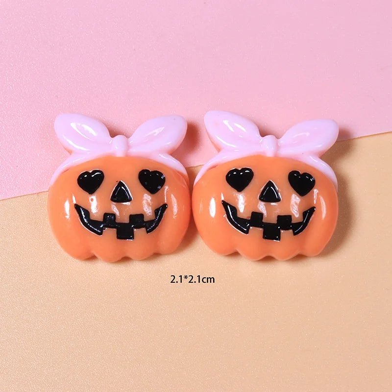 Halloween Treats Nail Decorations - Halloween - Resin Ornaments & Charms - Scribble Snacks