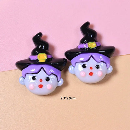 Halloween Treats Nail Decorations - Halloween - Resin Ornaments & Charms - Scribble Snacks