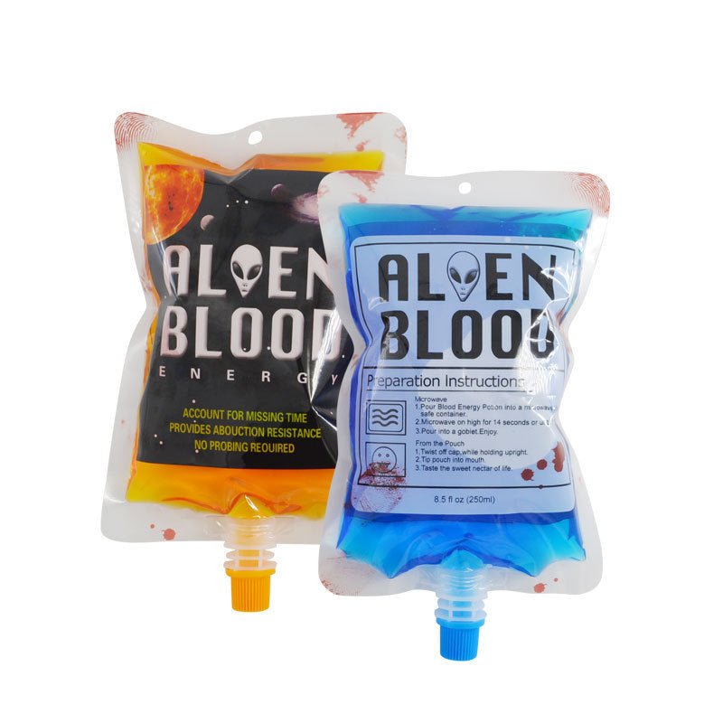 Halloween Vampire Blood Mouthpiece Bag - 0 - Scribble Snacks