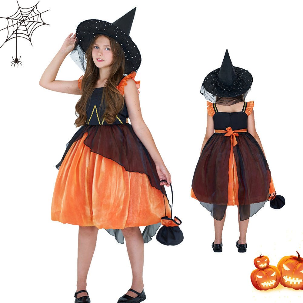 Halloween Witch Performance Costume Princess Dress - 0 - Scribble Snacks