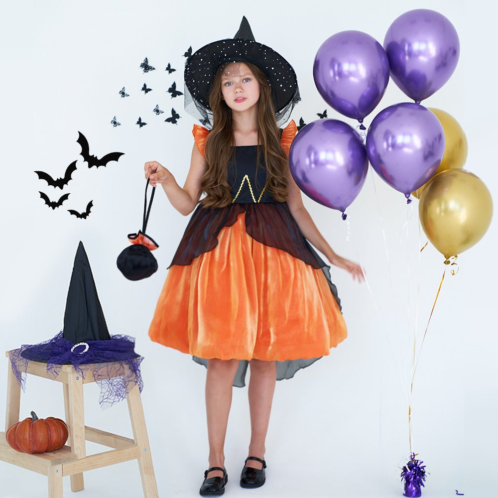 Halloween Witch Performance Costume Princess Dress - 0 - Scribble Snacks