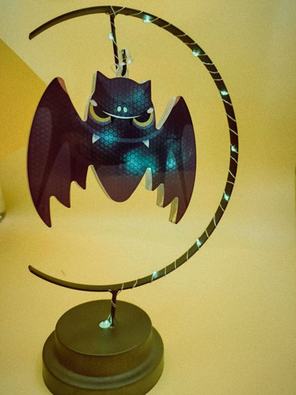 Halloween Wrought Iron Modeling Lamp - 0 - Scribble Snacks