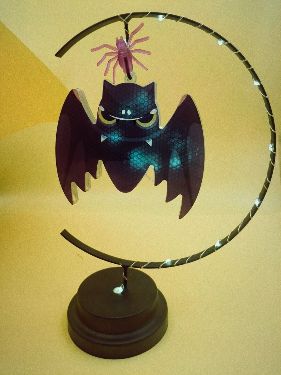 Halloween Wrought Iron Modeling Lamp - 0 - Scribble Snacks