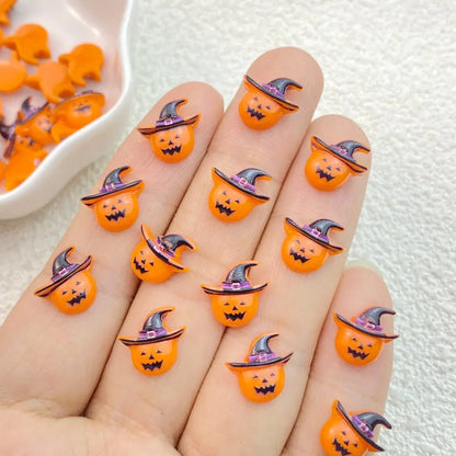 Haunted Bakery Nail Toppers - Halloween - Resin Ornaments & Charms - Scribble Snacks