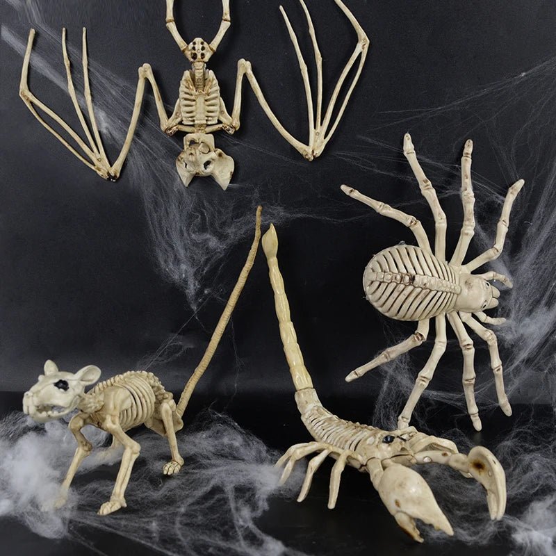 Haunted Skeleton Snack Display - Halloween - Skeletons & Bones Props - Scribble Snacks