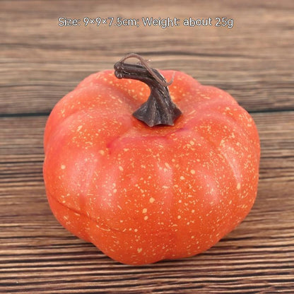 High Simulation Flat Pumpkin Artificial Pumpkin Halloween - 0 - Scribble Snacks