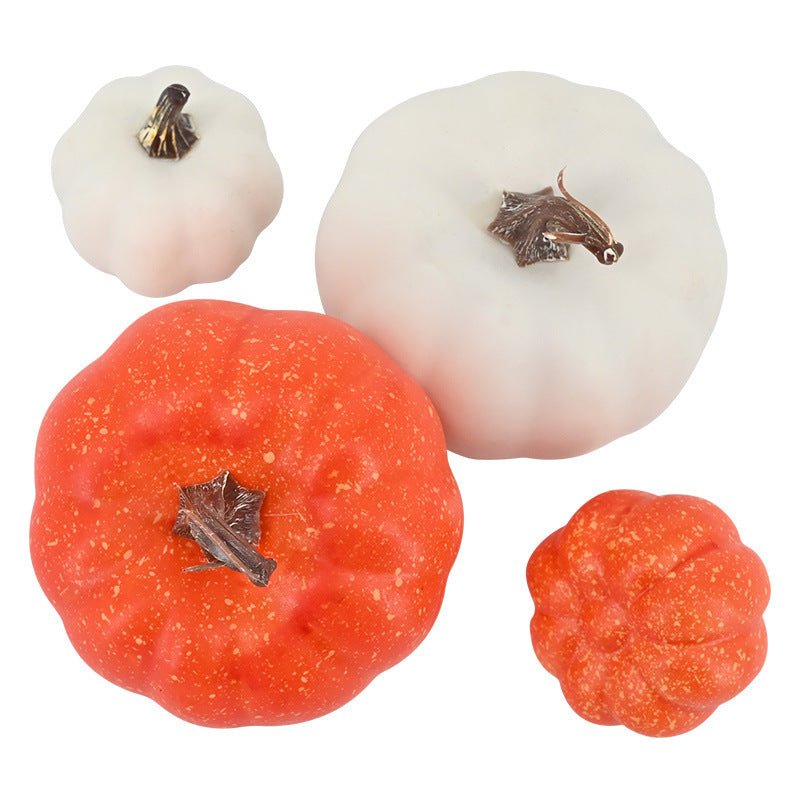 High Simulation Flat Pumpkin Artificial Pumpkin Halloween - 0 - Scribble Snacks