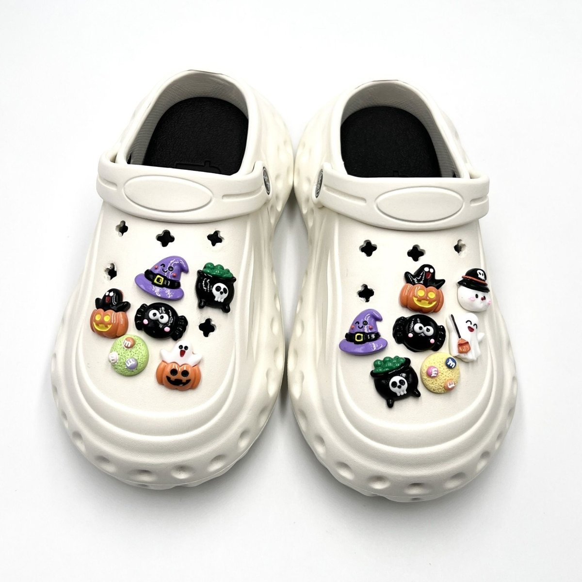 Hole Shoes Accessories Fit Diy Shoe Buckle Halloween Cartoon - 0 - Scribble Snacks