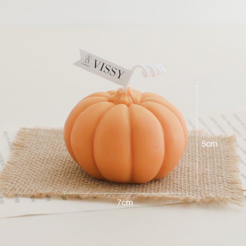 Home Fashion Halloween Simulation Pumpkin Candle - 0 - Scribble Snacks