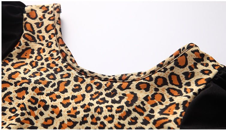 Kids Halloween Leopard Cat Cosplay Costume For Girls Clothin - 0 - Scribble Snacks