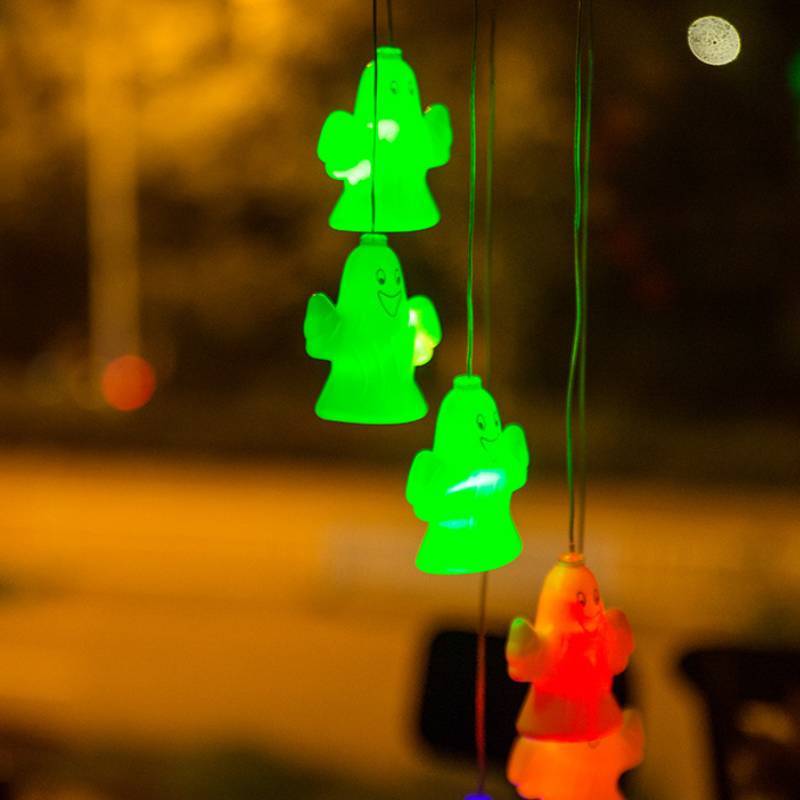 LED solar energy Halloween wind chime lamp - 0 - Scribble Snacks