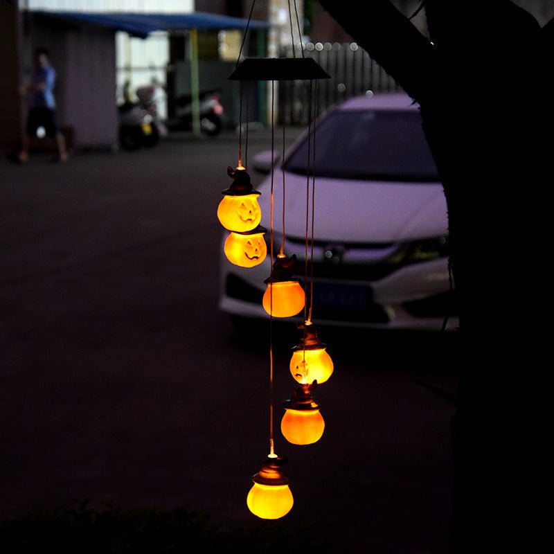 LED solar energy Halloween wind chime lamp - 0 - Scribble Snacks