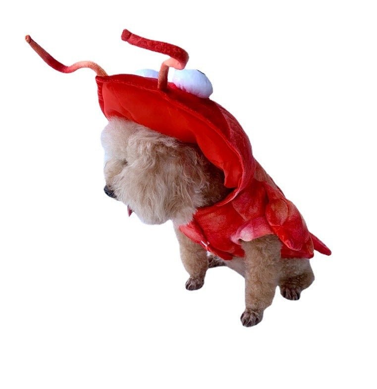 Lobster Pet Clothes Halloween Cat And Dog Makeover Costume - 0 - Scribble Snacks