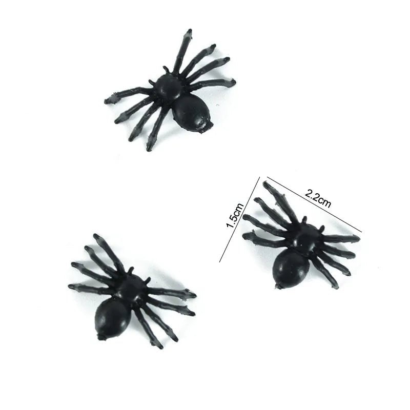 Luminous Spiders Halloween Decor - Halloween - Fake Spiders & Insects - Scribble Snacks