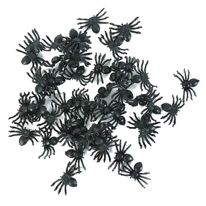 Luminous Spiders Halloween Decor - Halloween - Fake Spiders & Insects - Scribble Snacks