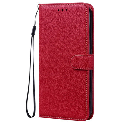 Lychee Leather Wallet iPhone Case - iPhone Cases - Scribble Snacks