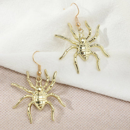 Metal Spider Earrings Halloween Earrings - 0 - Scribble Snacks